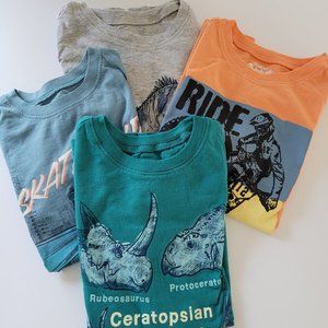 Boys Tees, Sz 7/7A  Oshkosh Originals, Bundle of 4